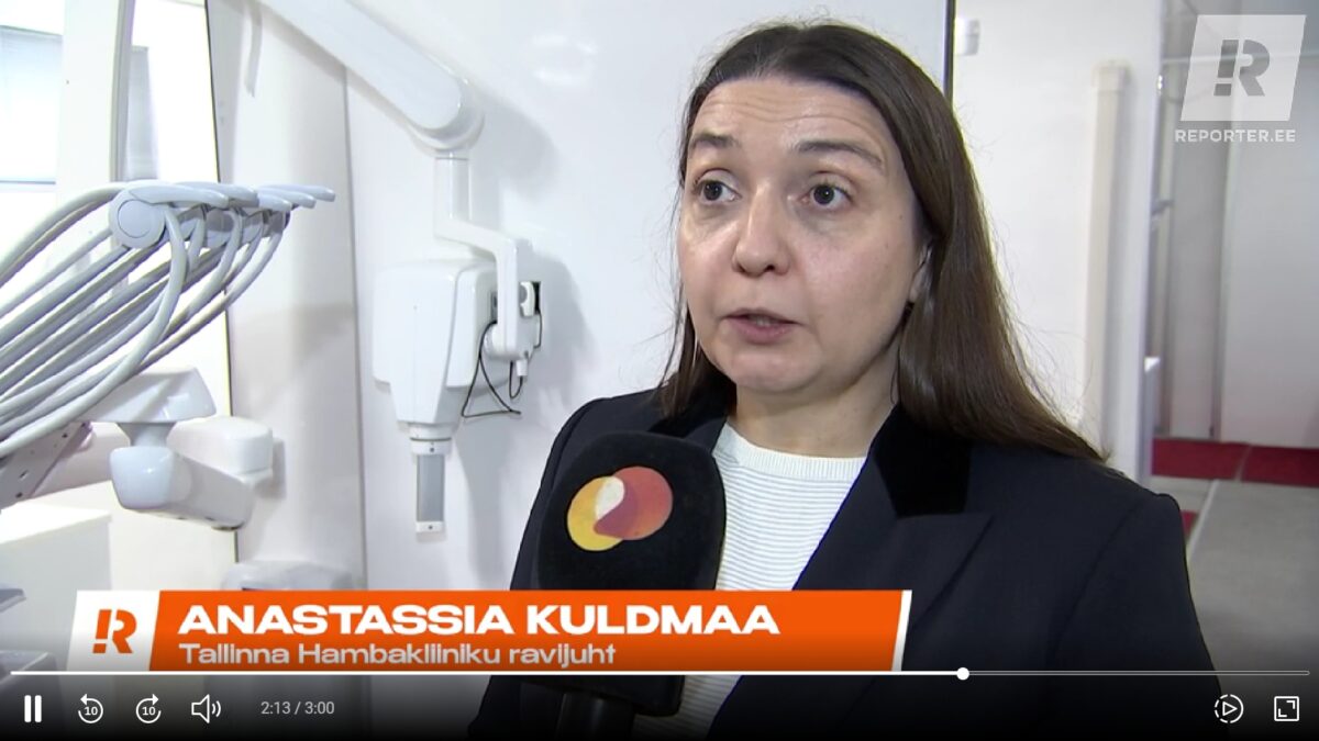 Reporter: Tallinnas tegutseb nüüdsest mobiilne hambakliinik